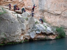 Un parque acuático natural