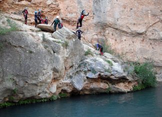 Un parque acuático natural