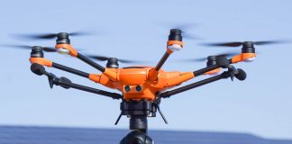 Hexacóptero para entornos profesionales