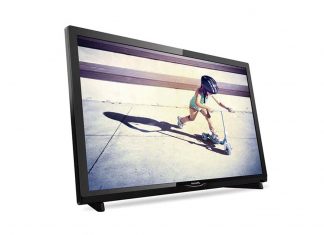 TV portátil HD de 22”