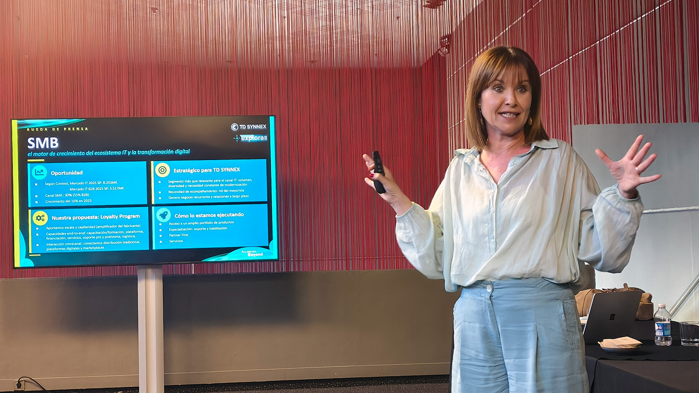 Pilar Martín, vicepresidenta de Ventas de TD SYNNEX en España.
