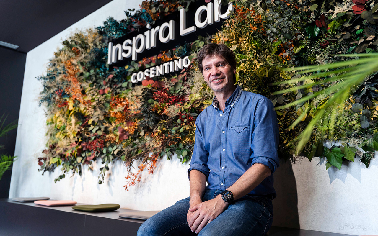 Valentín Tijeras, Product, R&D and Quality corporate VP en Cosentino.