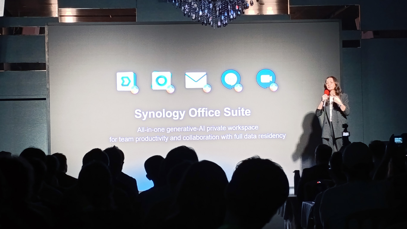 Katherine Chiang, gerente de Marketing de Producto de Synology.